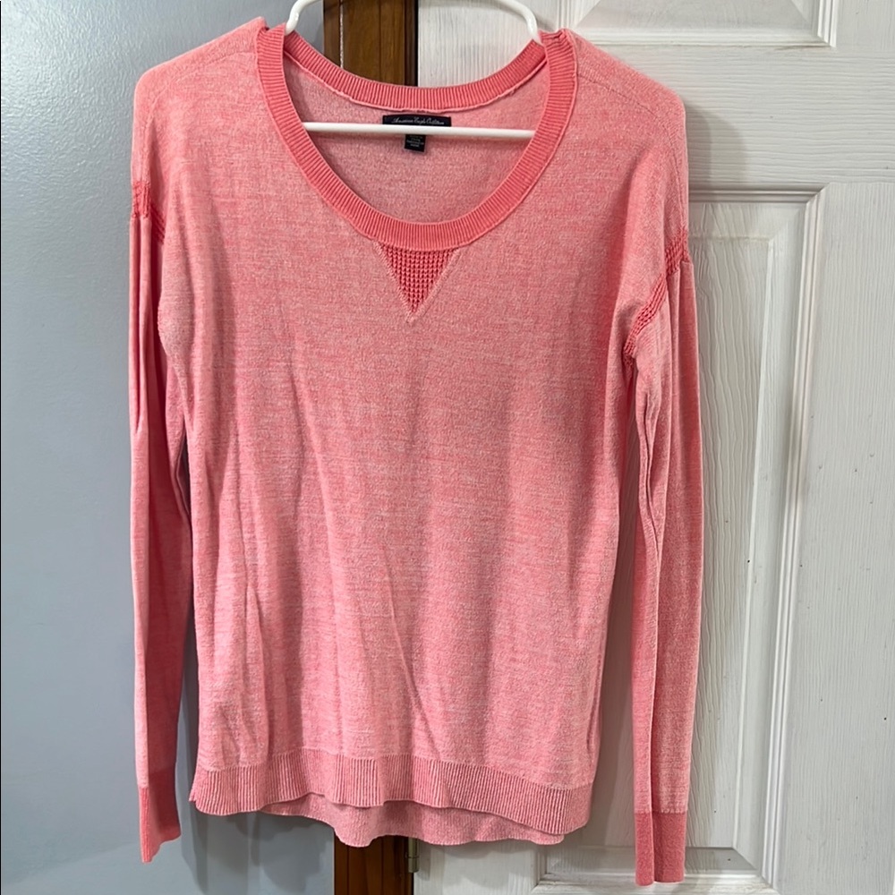 American Eagle Outfitters Pink Sweater